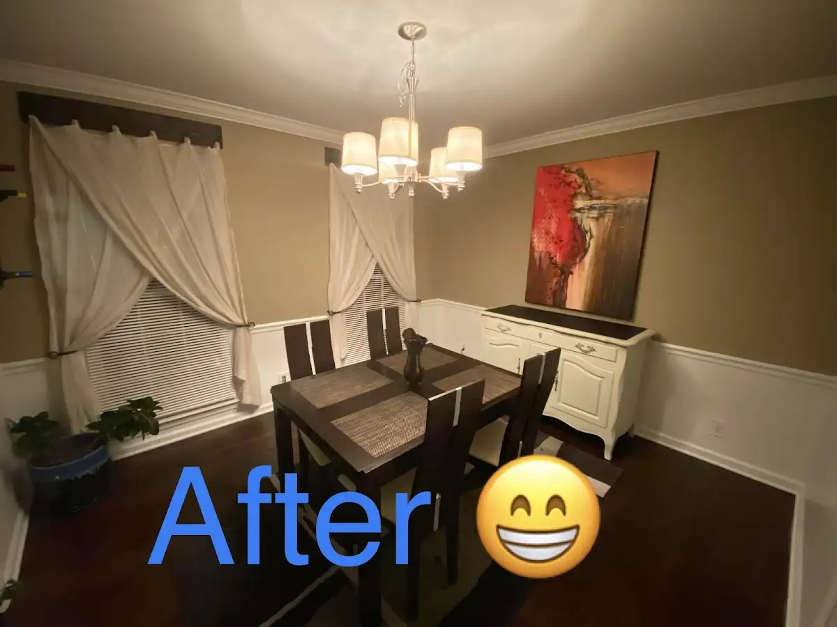 Professional dining room restoration after water damage in Bedminster